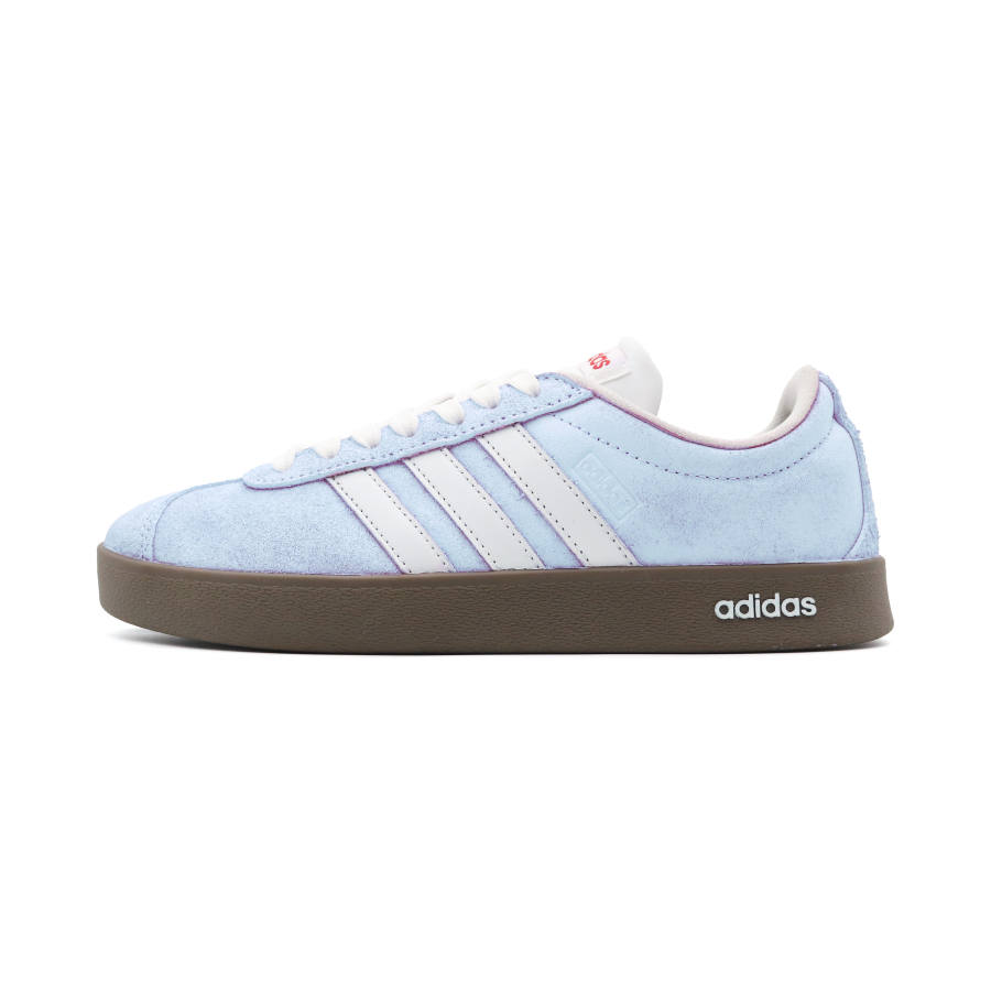 Adidas Adidas Vl Court Classic Non slip Lightweight Low top Skateboard Shoes Unisex Blue White
