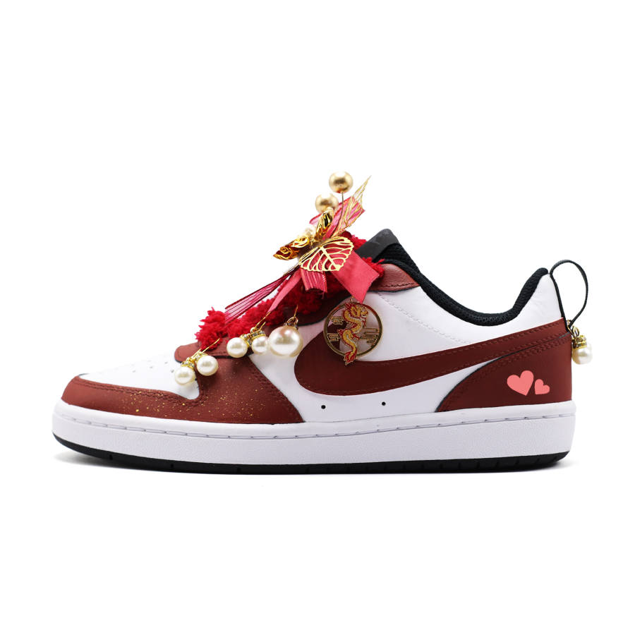 Nike Nike Court Borough GS Joyful Abrasion Resistant Abrasion Resistant Low top Skateboard Shoes Women's