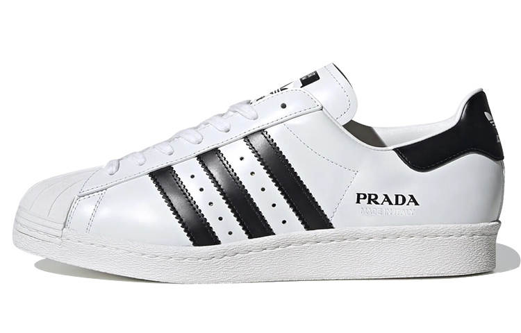 Adidas Originals Superstar Prada x Superstar Adidas Originals 'White Black'