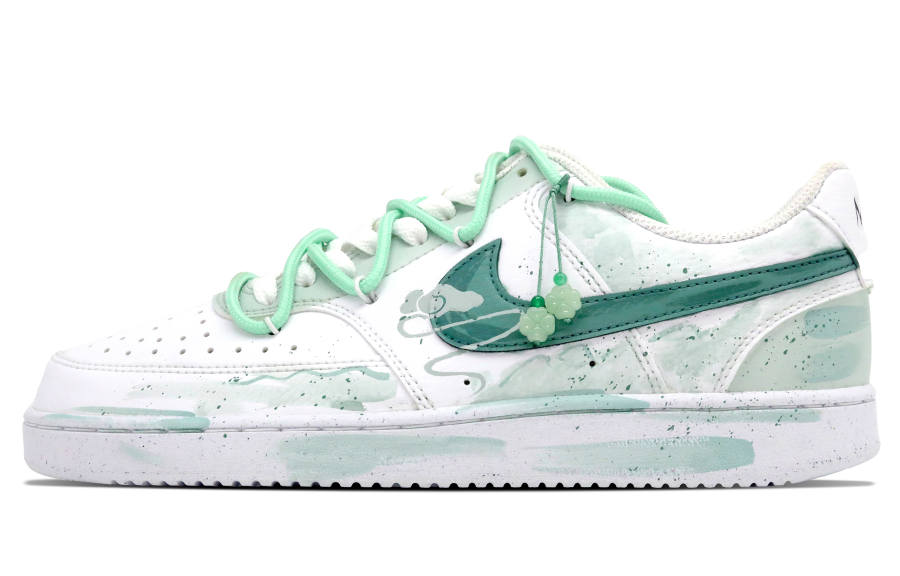 Nike Nike Court Vision 1 Synthetic Leather Slip Resistant Cushioning Abrasion Resistant