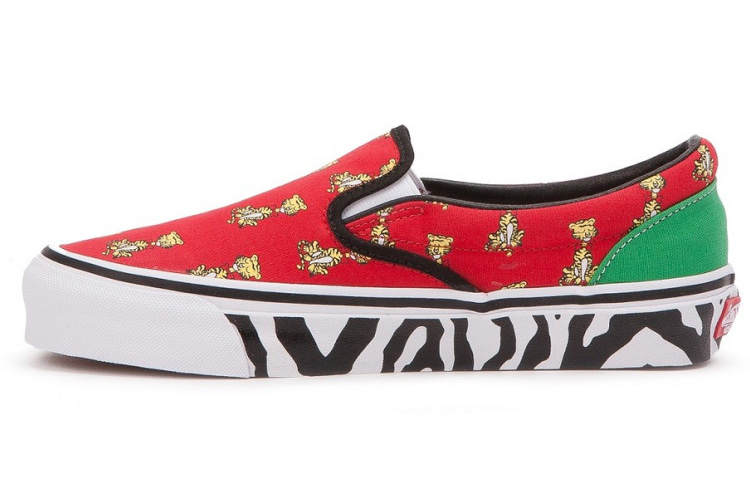 Vans Vans X Aries Og Classic Slipon 'Red White'