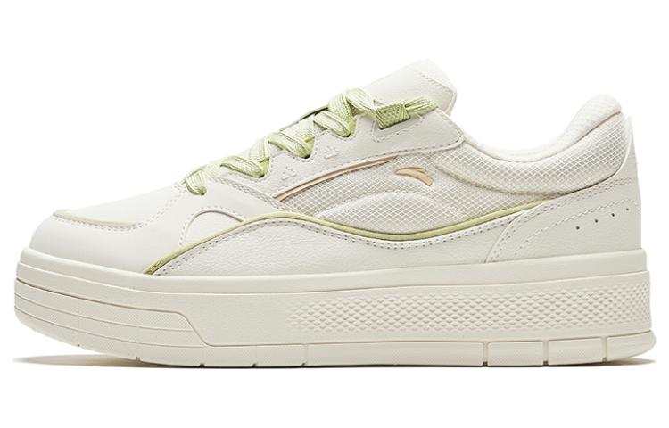 Anta Light Breeze Coverage Breathable Low top Skateboard Shoes Women's White Green