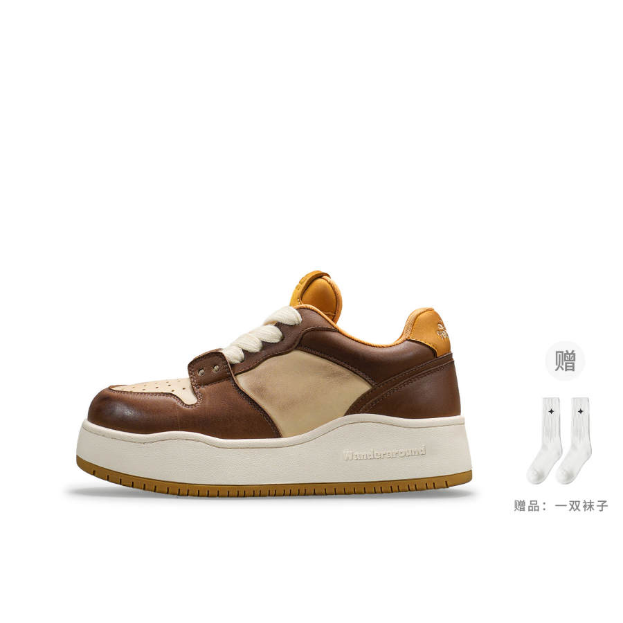 WANDER AROUND Cow Leather Abrasion Resistant Breathable, Waterproof, And Slip Resistant