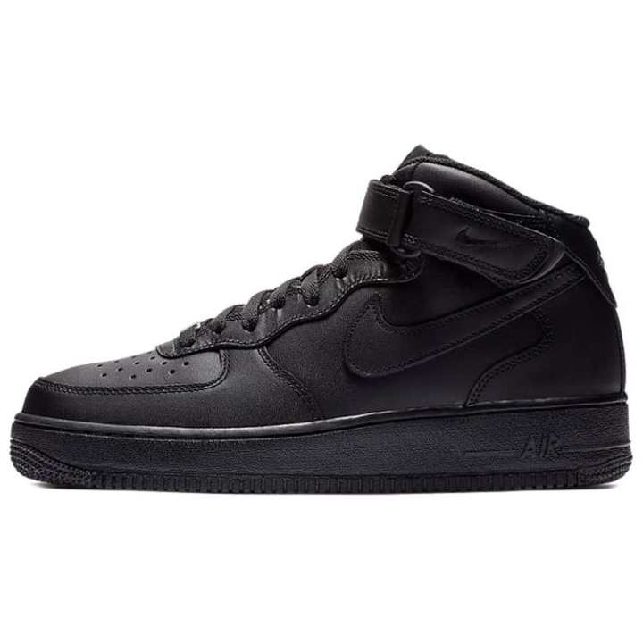 Nike Nike Air Force 1 Mid '07 Abrasion Resistant Abrasion Resistant Mid top Skateboard Shoes Unisex Black 2020 Edition