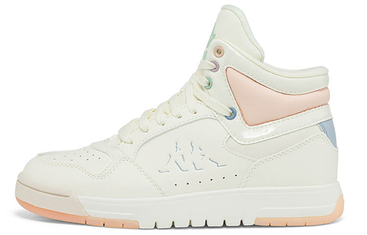 Kappa Abrasion Resistant Abrasion Resistant High top Skateboard Shoes Women's Winter White