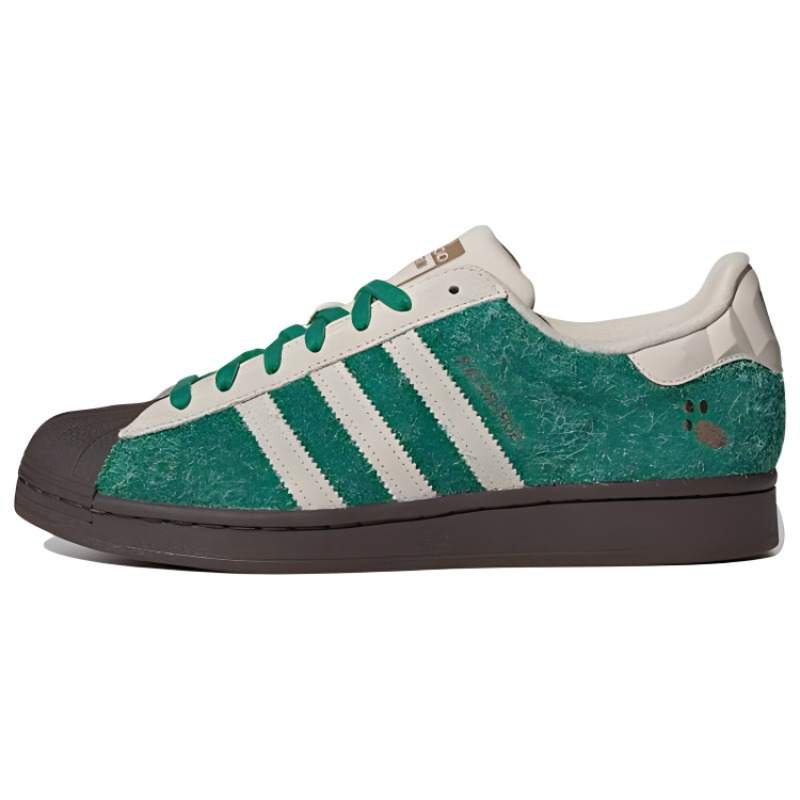 Adidas Originals Adidas Melting Sadness X Adidas Originals Superstar Karoro Hole 'Green White Black'