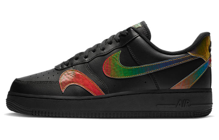 Nike Nike Air Force 1 Low Misplaced Swooshes Black Multi