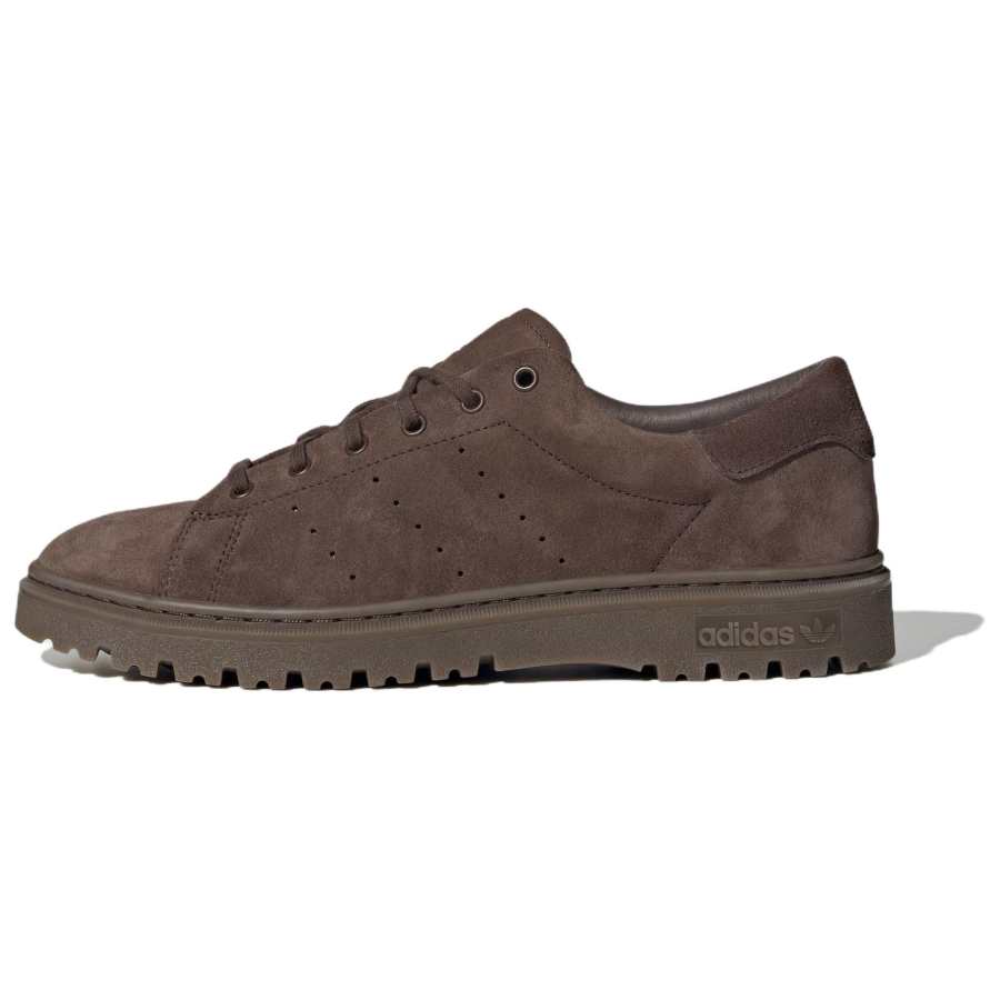 Adidas Originals Stan Smith Slip Resistant Abrasion Resistant Low top Skateboard Shoes Unisex Brown
