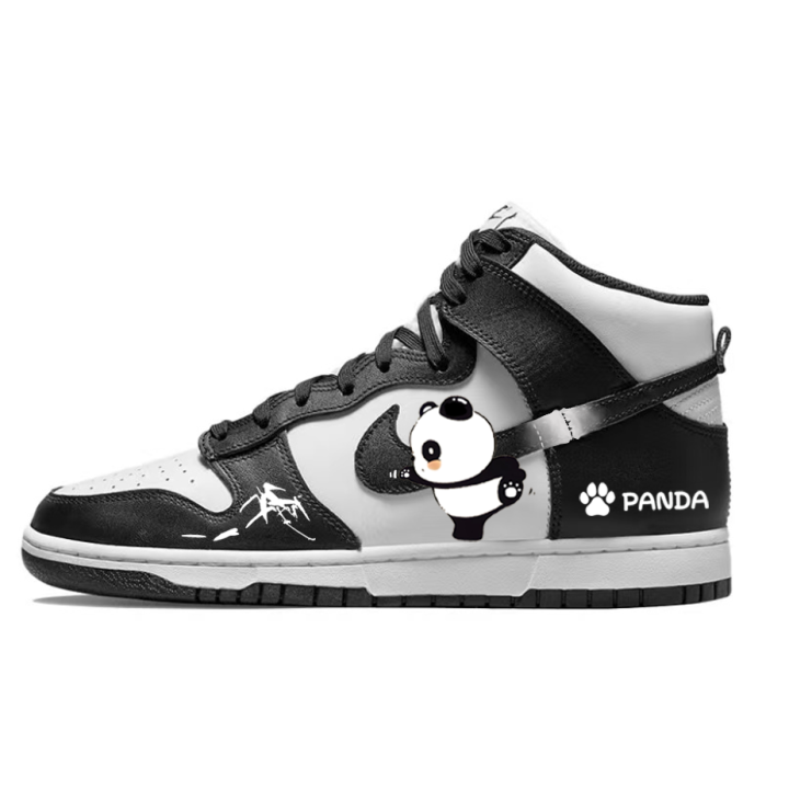 Nike Nike Dunk Slip Resistant Abrasion Resistant Slip Resistant Abrasion Resistant High top Skateboard Shoes Unisex