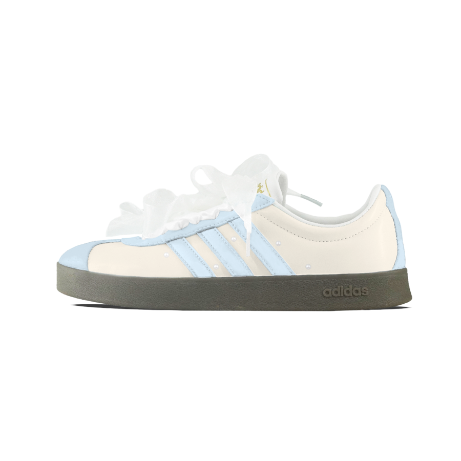 Adidas Adidas VL COURT 2.0 Vanilla Delight Slip Resistant Abrasion Resistant Slip Resistant Abrasion Resistant Low top
