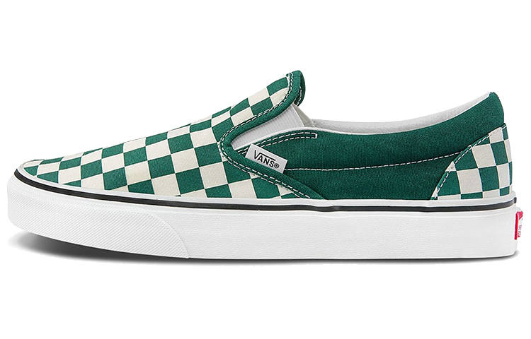 Vans Slip-On Classic Vans 'Checkerboard - Green'