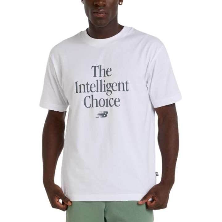 New Balance New Balance T Shirts Men's White Crew Neck
