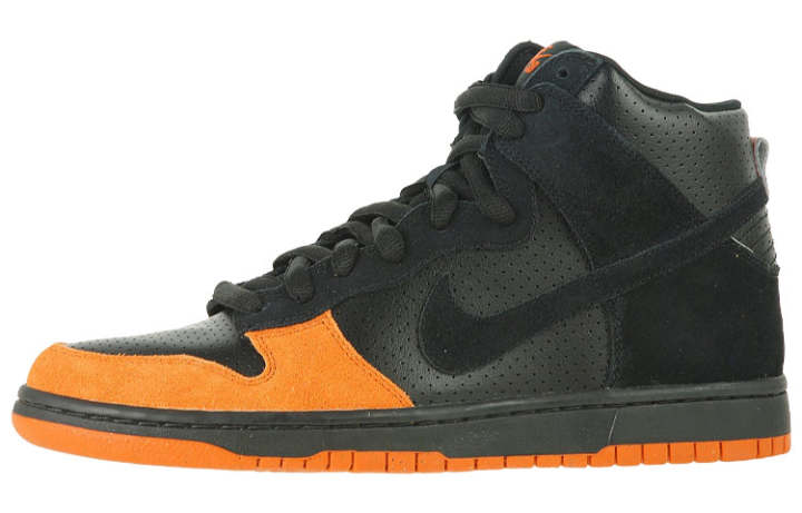Nike Nike Sb Dunk High Black Solar Orange
