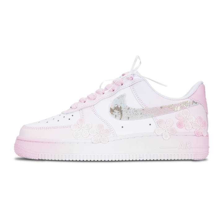 Nike Nike Air Force 1 Low top Skateboard Shoes Women's Pink