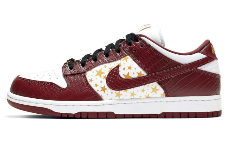 Nike Nike Sb Dunk Low Supreme Stars Barkroot Brown 2021