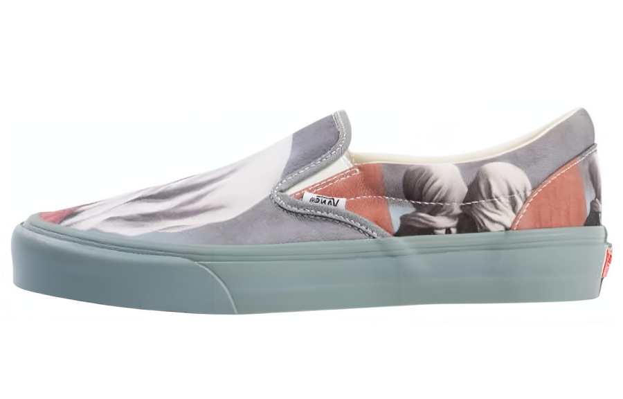 Vans Opening Ceremony X The Magritte Foundation x Vans Vault Low top Skateboard Shoes Unisex Purple White