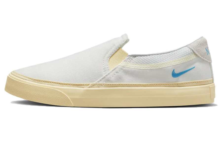 Nike Nike Court Legacy Slip On Slip on Abrasion Resistant Breathable Abrasion Resistant Breathable Low top Skateboard Shoes