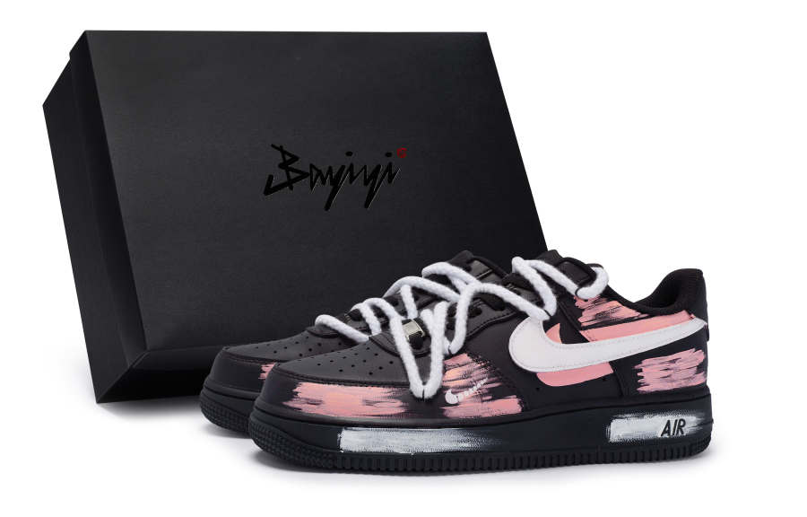 Nike Nike Air Force 1 07 811 Manufacturing, Vertebra Orange Pink, Special Shoe Box Slip Resistant Abrasion Resistant