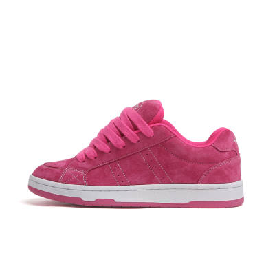 SINPERCO Slip Resistant Abrasion Resistant Low top Skateboard Shoes Unisex Dragon Fruit