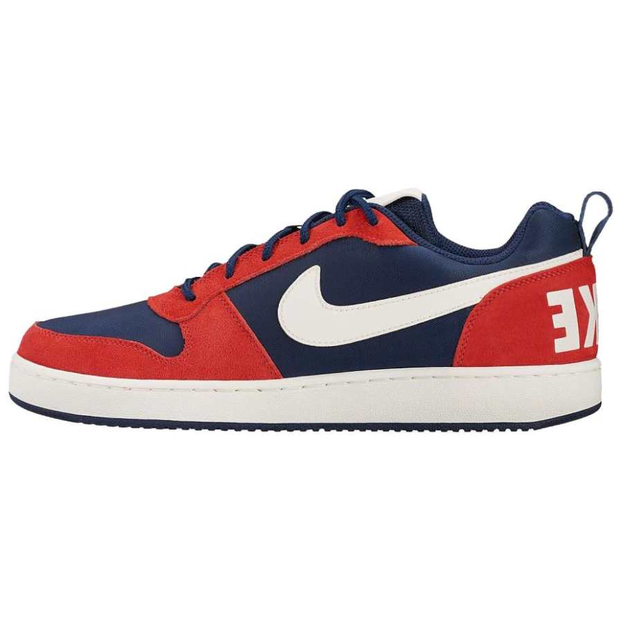 Nike Nike Court Borough Slip Resistant Abrasion Resistant Low top Skateboard Shoes Men's Red Blue