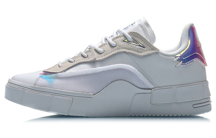 Li-Ning Li Ning Contrarian Low top Skateboard Shoes Women's White