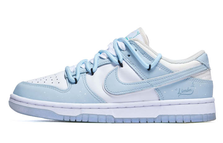 Nike Nike Dunk Minimalist Style Low top Skateboard Shoes Women's Sky Blue