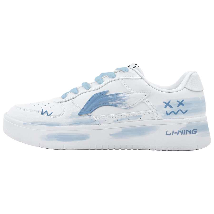 Li-Ning Li Ning Floating Boat Lightweight Breathable Low top Skateboard Shoes Men's Blue