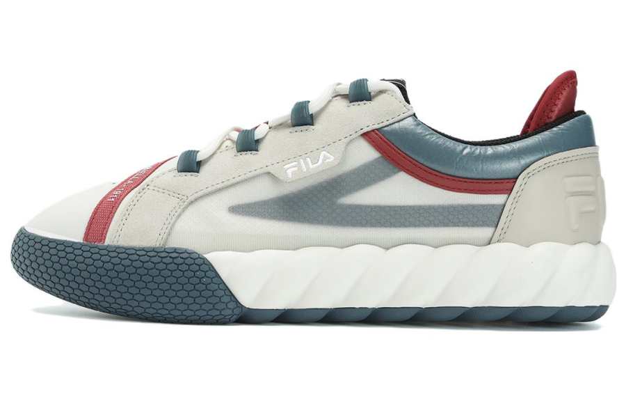 FILA Campo Comfortable Cushioning Low top Skateboard Shoes Men's Coconut Milk White Oyster Gray