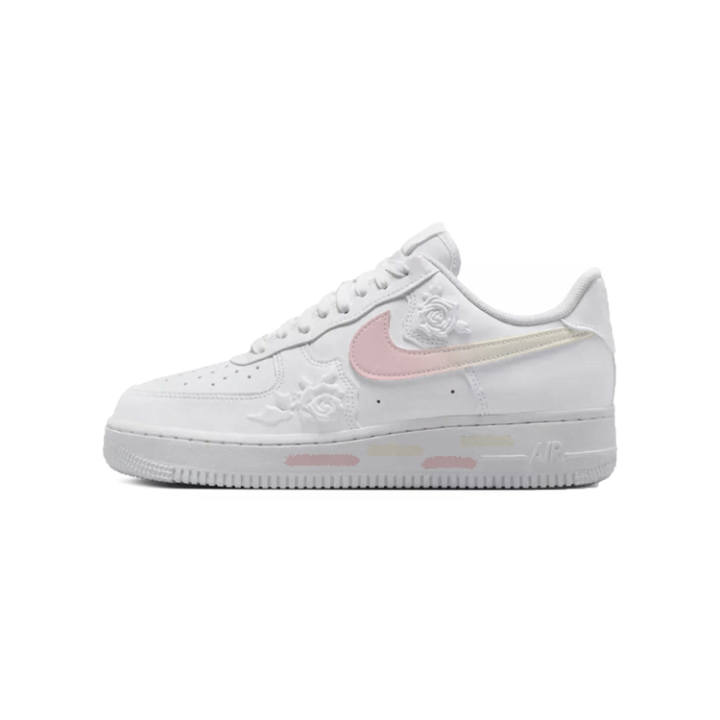 Nike Nike Air Force 1 Low Strawberry Pudding Leather Slip Resistant Abrasion Resistant Low top Skateboard Shoes Women's