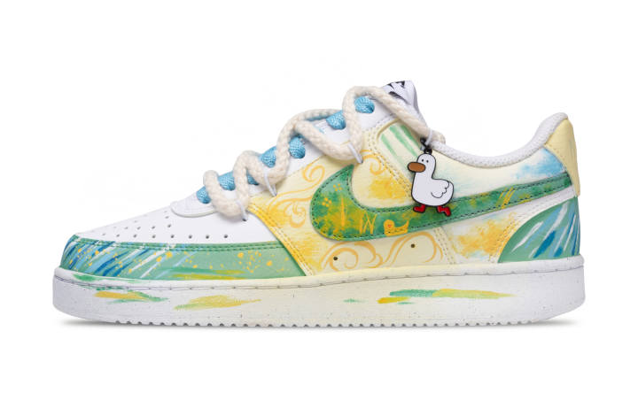 Nike Nike Court Vision 1 Summer Duck Field Slip Resistant Cushioning Abrasion Resistant