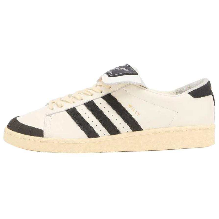 Adidas Originals x Willy Chavarria JABBAR Abrasion Resistant Low top Skateboard Shoes Unisex Ecru