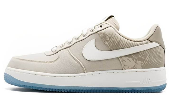 Nike Nike Air Force 1 Jones Beach Comfortable Low top Skateboard Shoes Men's Gray 2020 Edition