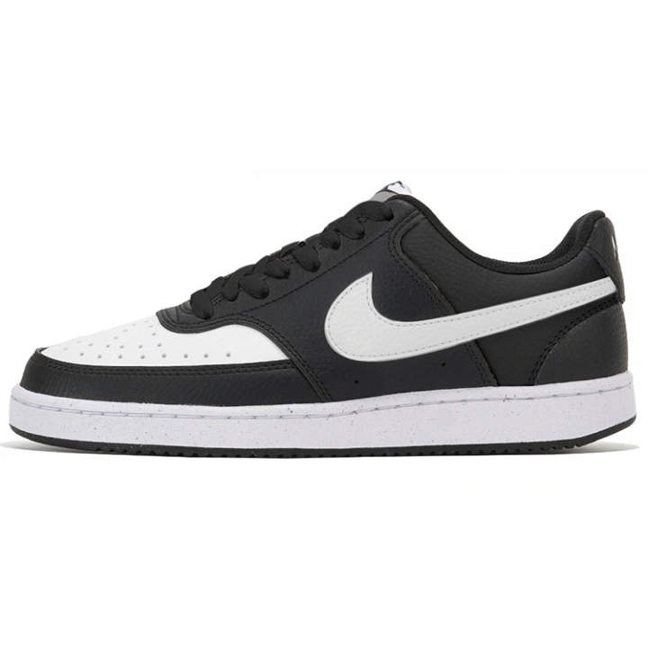 Nike Nike Court Vision Abrasion Resistant Low top Skateboard Shoes Unisex Black White