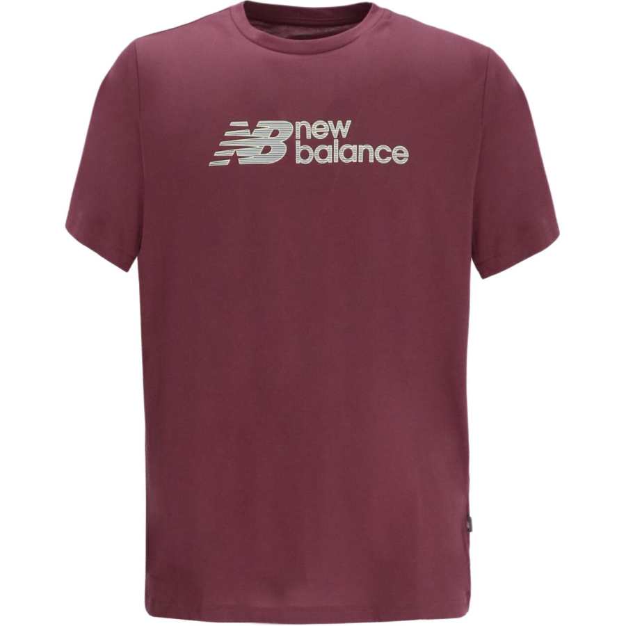 New Balance New Balance T Shirts Men's Red Crew Neck