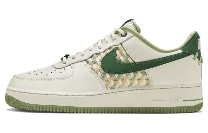 Nike Nike Air Force 1 Low '07 Premium NAI KE Bamboo Weave Sail Gorge Green