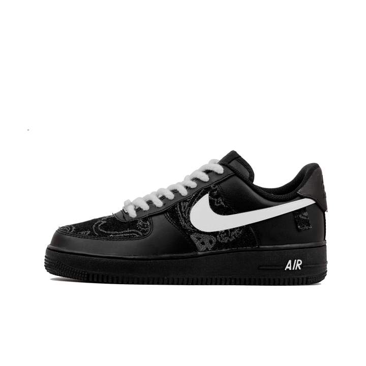 Nike Nike Air Force 1 Slip Resistant Low top Skateboard Shoes Men's Black