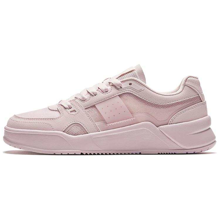 Anta Cushioning, Wear Resistant Low top Skateboard Shoes Women's Pink