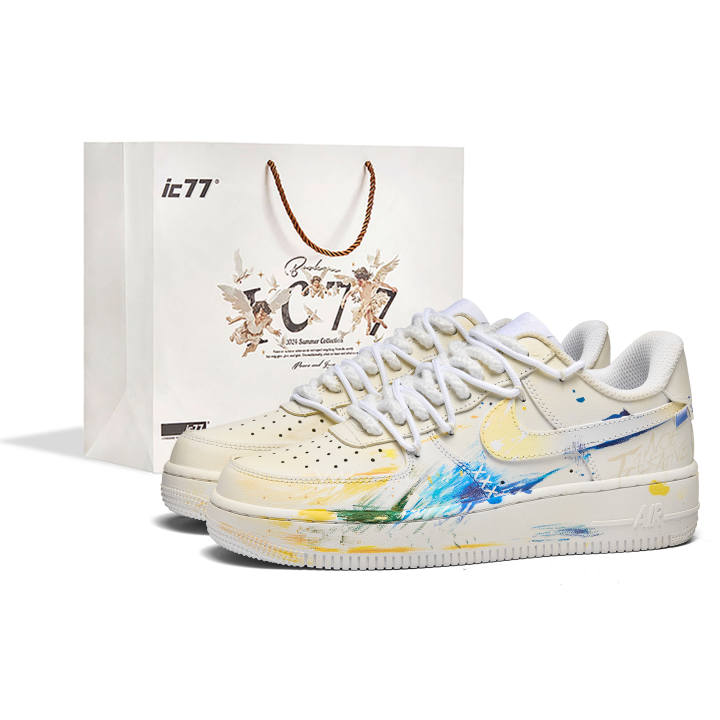 Nike Nike Air Force 1 Rainbow Bridge Box Leather Abrasion Resistant, Lightweight, Balanced