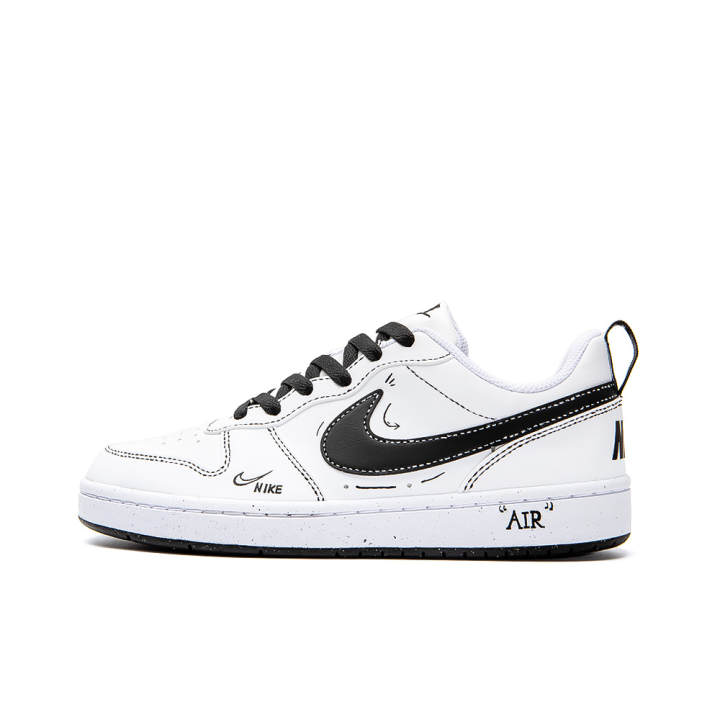 Nike Nike Court Borough Manuscript, Amber Slip Resistant Cushioning Abrasion Resistant Lightweight
