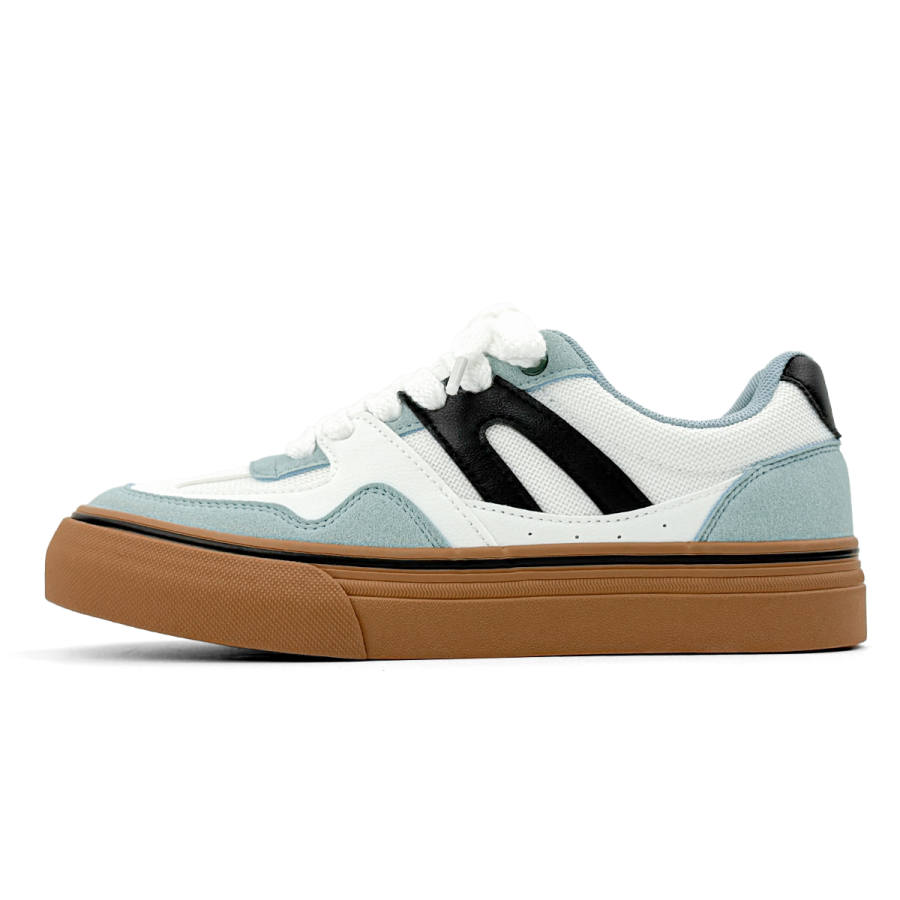 HUANQIU Abrasion Resistant Lightweight Height Increasing Low top Skateboard Shoes Men's