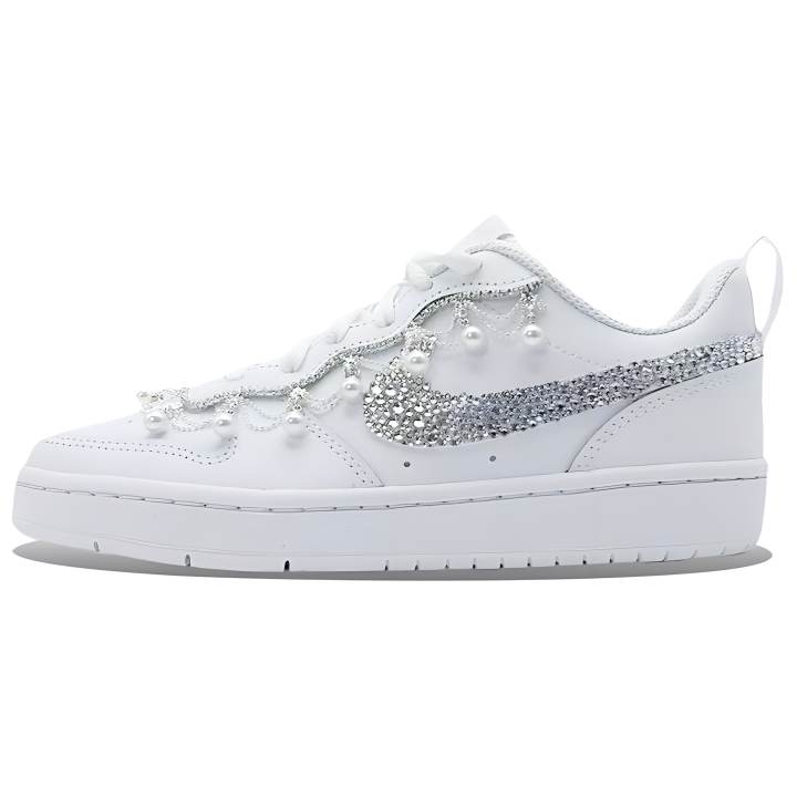 Nike Nike Court Borough 2 Low top Skateboard Shoes Women's White