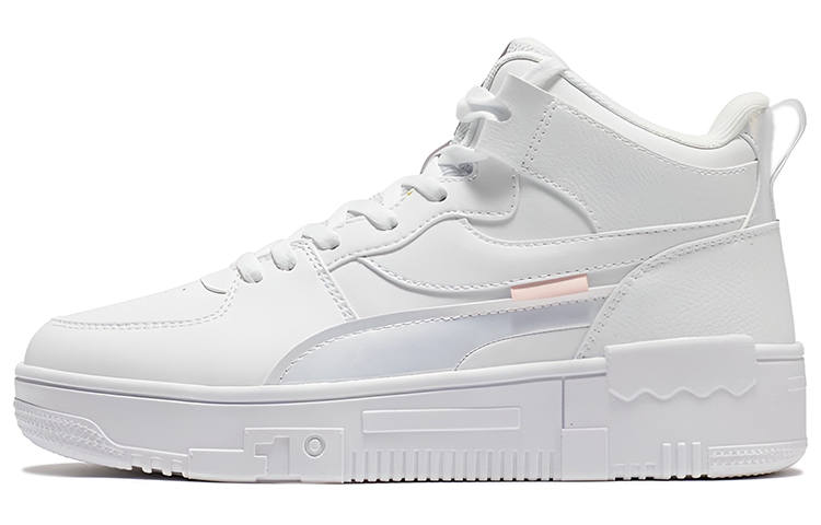 361° Height Increasing High top Skateboard Shoes Women's Bright White