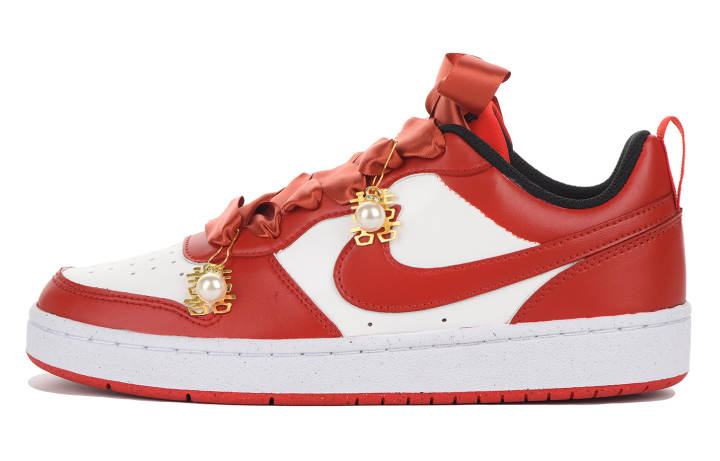 Nike Nike Court Borough Low top Skateboard Shoes Women's Red