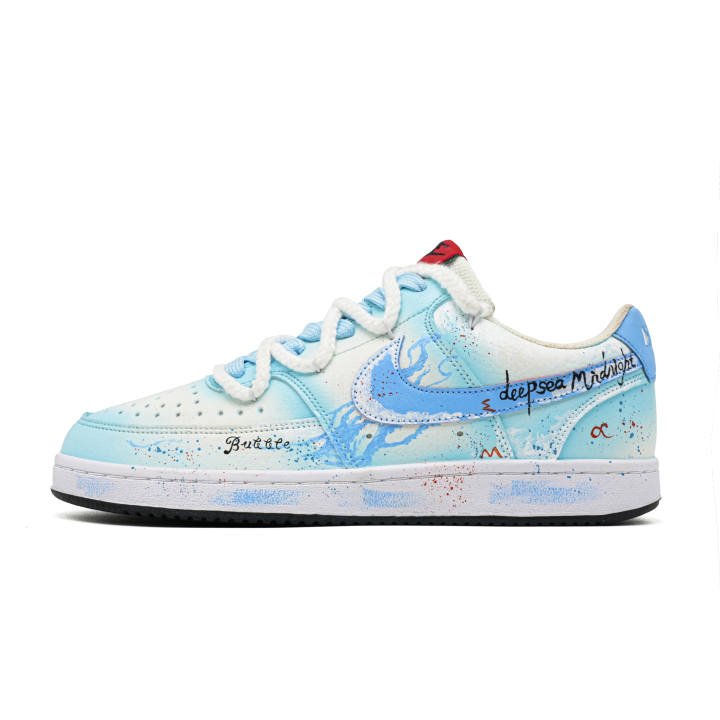 Nike Nike Court Maris Sal Wave Fun Leather Cushioning Low top Skateboard Shoes Men's
