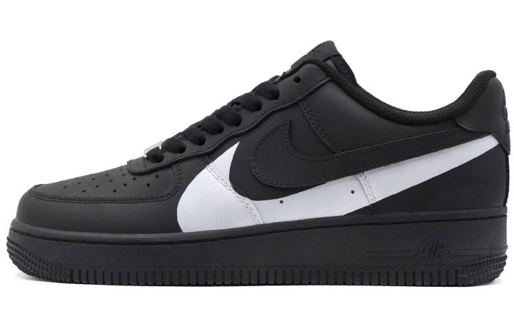 Nike Nike Air Force 1 Low top Skateboard Shoes Men's Black