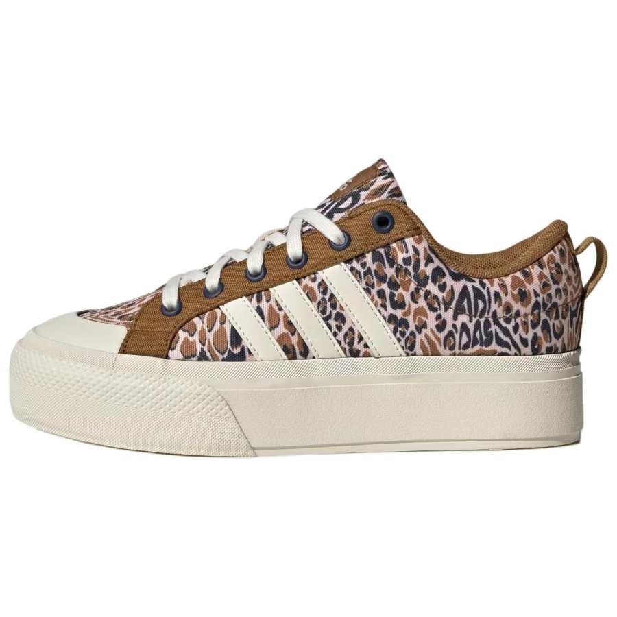 Adidas Adidas BRAVADA 2.0 Slip Resistant Abrasion Resistant Low top Skateboard Shoes Women's Brown