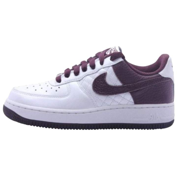 Nike Nike Air Force 1 Low Metallic Summit White Deep Burgundy Women's