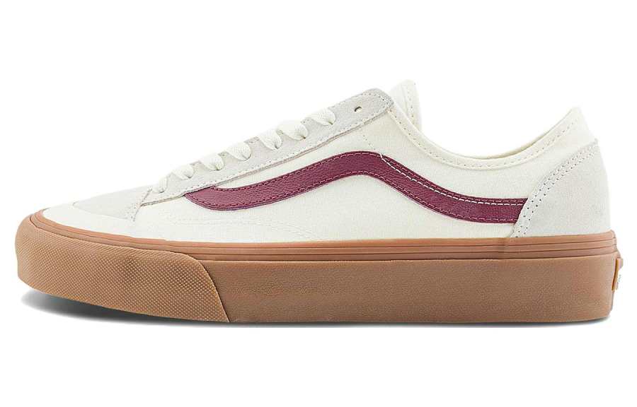 Vans Vans Style 136 Decon VR3 Sf 'Marshmallow Burgundy'