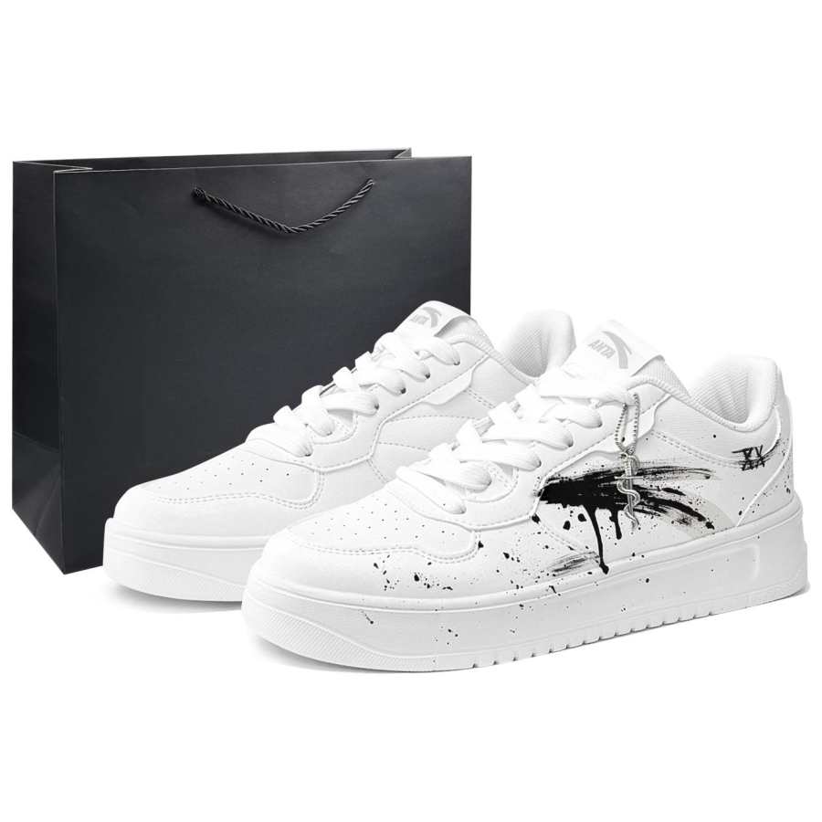 Anta CNY Box, Black Mamba, First Day Culture Slip Resistant, Abrasion Resistant, Lightweight