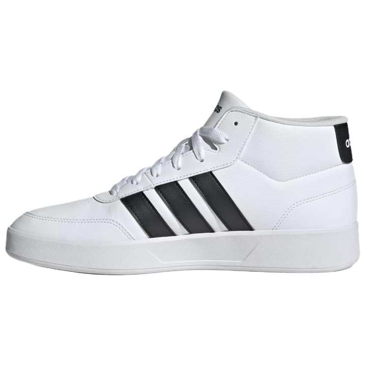 Adidas Adidas BREAKNET Cushioning Lightweight Mid top Skateboard Shoes Men's White
